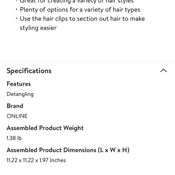 Hairbrush set, styling tools - Picture 6 of 9